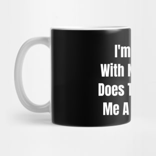 Barbie The Movie Quote Man With No Power Mug